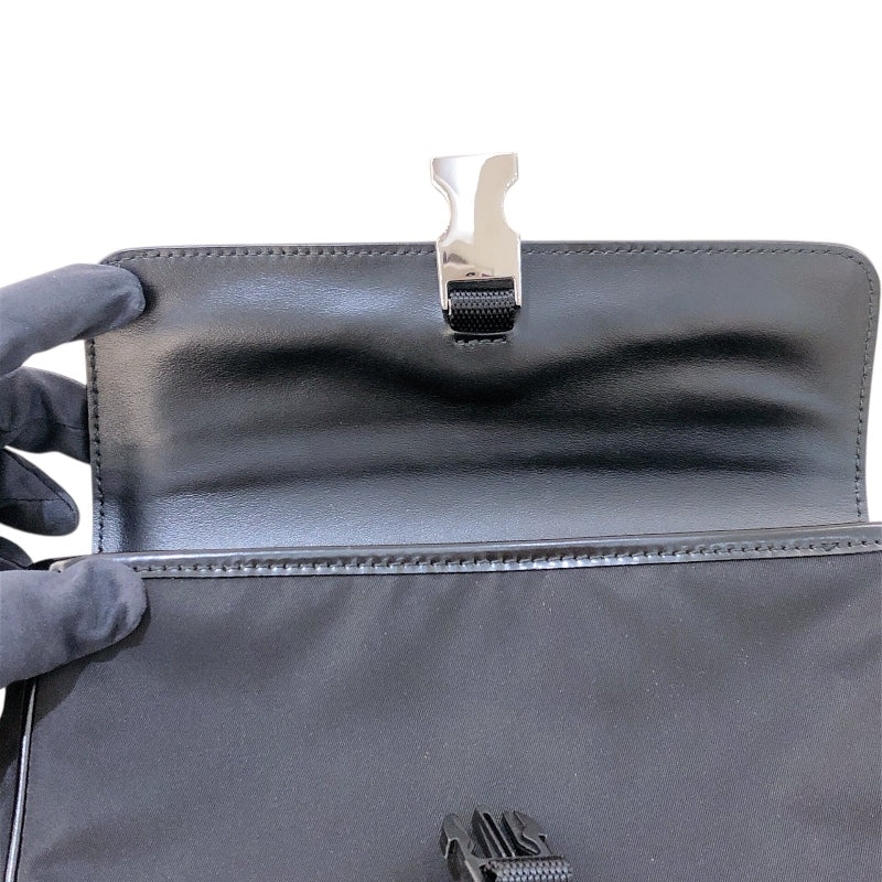 プラダ PRADA Re-Nylon ショルダーバッグ 2VD044 ブラック レザー/ナイロン レディース ショルダーバッグ