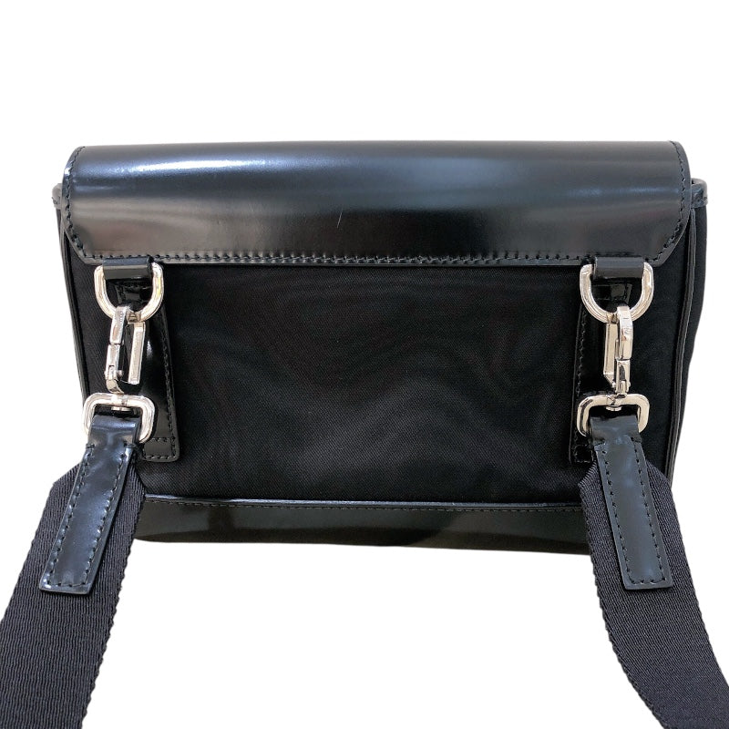 プラダ PRADA Re-Nylon ショルダーバッグ 2VD044 ブラック レザー/ナイロン レディース ショルダーバッグ