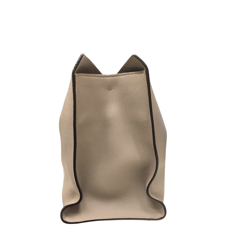 グッチ GUCCI バンブー ハンドバッグ 370829 グレー SV金具 レザー レディース ハンドバッグ