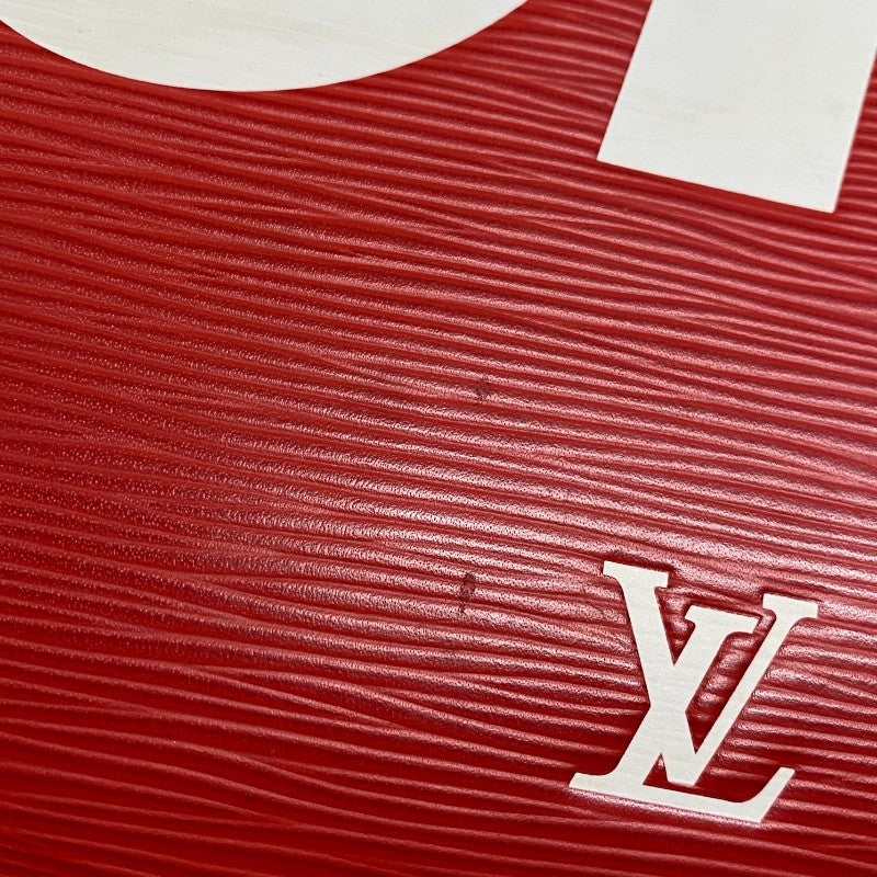 ルイ・ヴィトン LOUIS VUITTON ポシェット・ジュールGM シュプリームコラボ M67722 レッド エピ ユニセックス セカンドバッグ