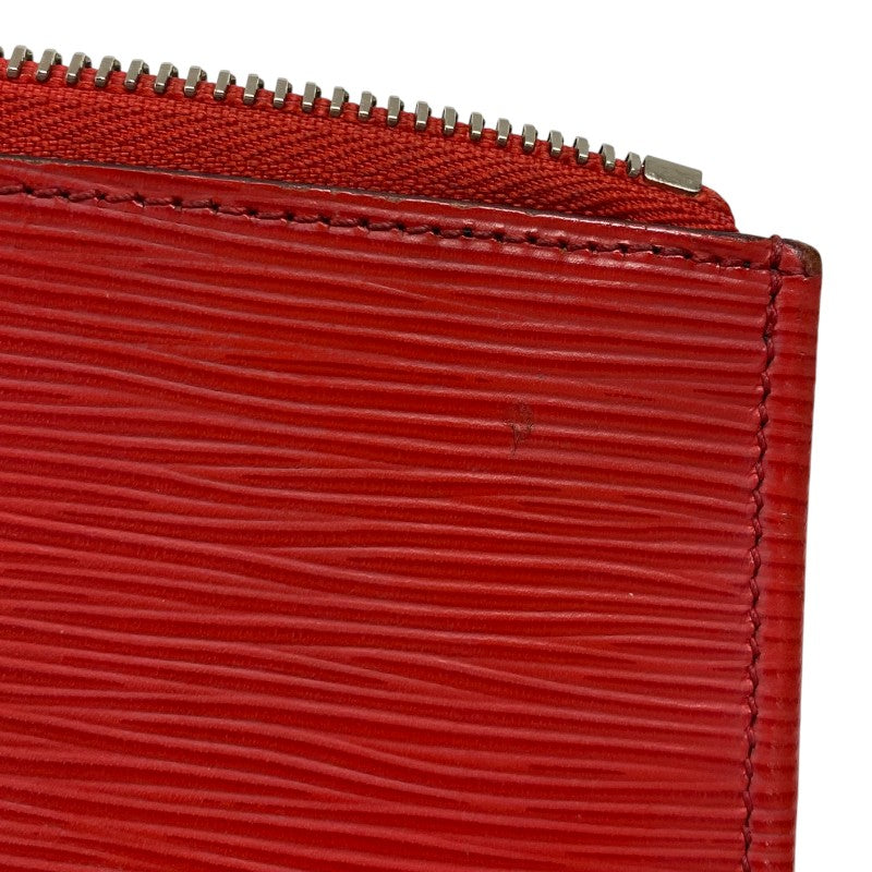 ルイ・ヴィトン LOUIS VUITTON ポシェット・ジュールGM シュプリームコラボ M67722 レッド エピ ユニセックス セカンドバッグ