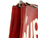 ルイ・ヴィトン LOUIS VUITTON ポシェット・ジュールGM シュプリームコラボ M67722 レッド エピ ユニセックス セカンドバッグ