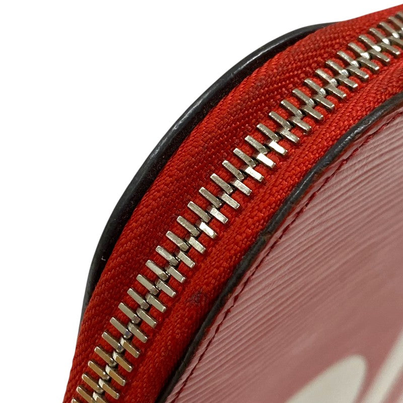 ルイ・ヴィトン LOUIS VUITTON ポシェット・ジュールGM シュプリームコラボ M67722 レッド エピ ユニセックス セカンドバッグ