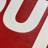 ルイ・ヴィトン LOUIS VUITTON ポシェット・ジュールGM シュプリームコラボ M67722 レッド エピ ユニセックス セカンドバッグ