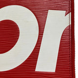 ルイ・ヴィトン LOUIS VUITTON ポシェット・ジュールGM シュプリームコラボ M67722 レッド エピ ユニセックス セカンドバッグ