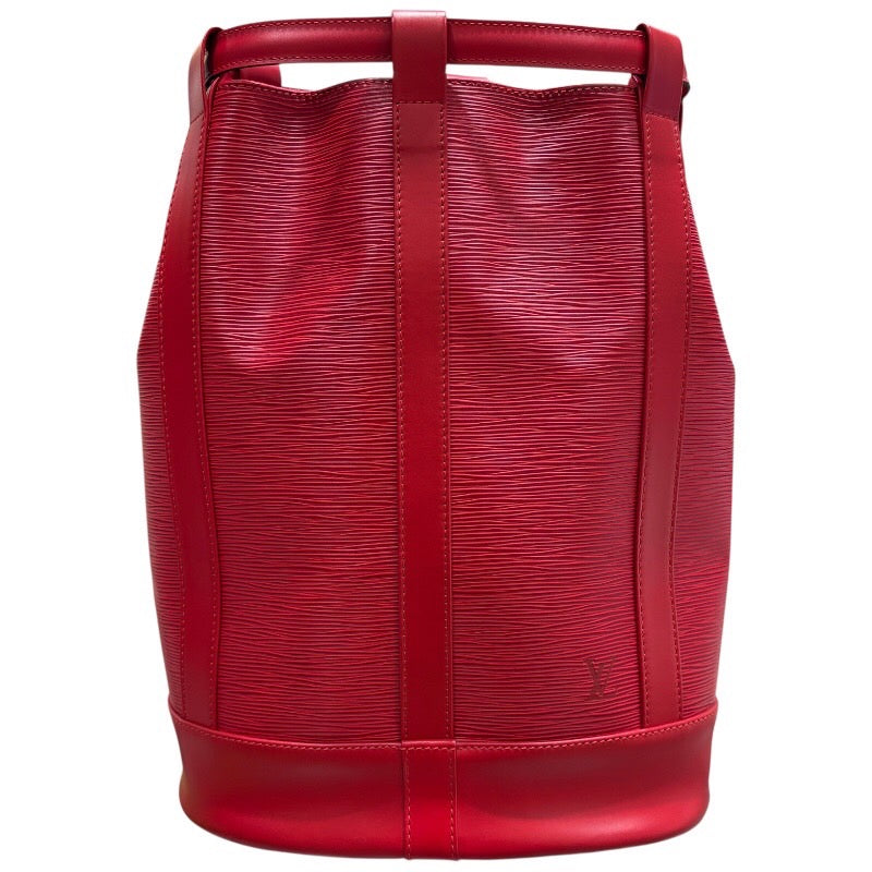ルイ・ヴィトン LOUIS VUITTON ランドネPM M52357 レッド エピ レザー ユニセックス リュック・デイパック