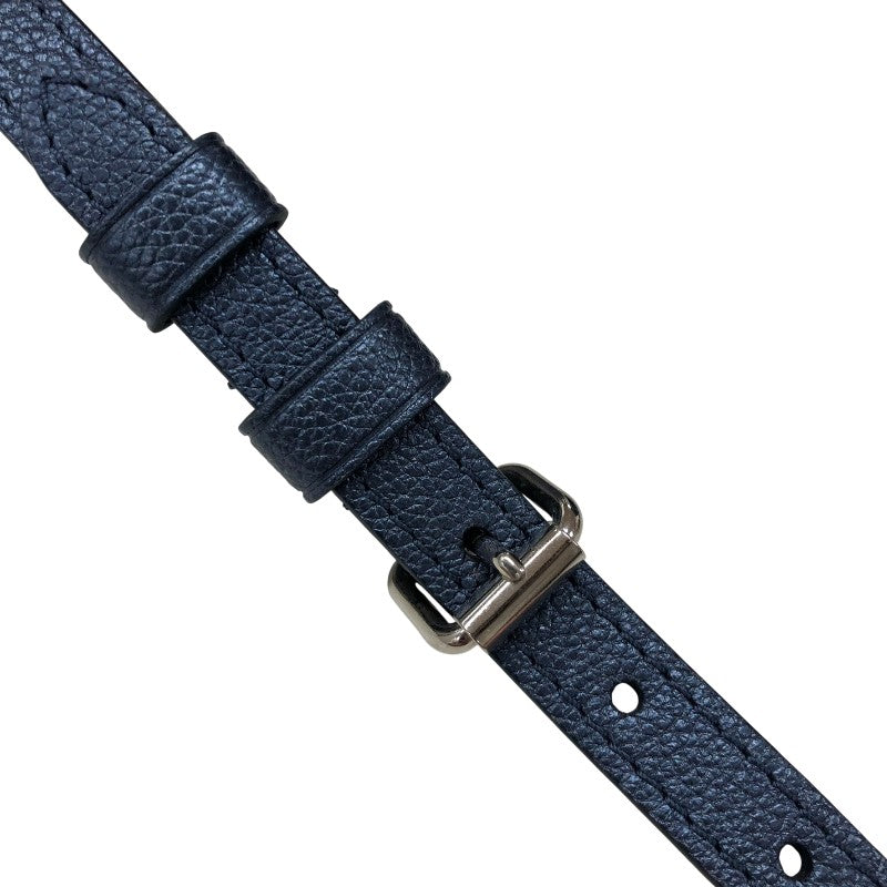 ルイ・ヴィトン LOUIS VUITTON スピーディ・バンドリエール20 M58958 メタリックブルー モノグラムアンプラント レディース ショルダーバッグ