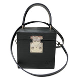 ルイ・ヴィトン LOUIS VUITTON ブリーカーボックス M52703 ノワール エピレザー レディース ショルダーバッグ
