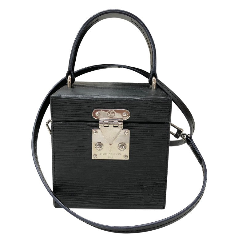 ルイ・ヴィトン LOUIS VUITTON ブリーカーボックス M52703 ノワール エピレザー レディース ショルダーバッグ