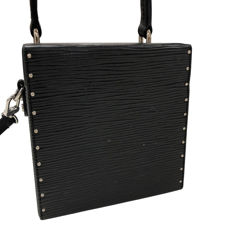 ルイ・ヴィトン LOUIS VUITTON ブリーカーボックス M52703 ノワール エピレザー レディース ショルダーバッグ