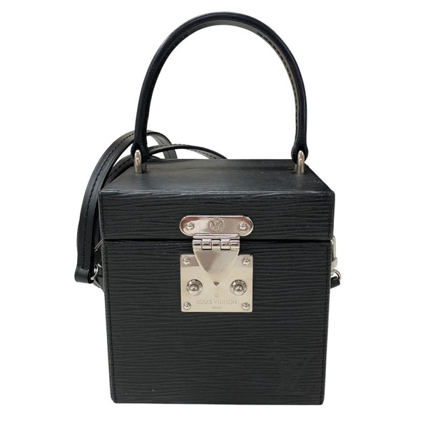 ルイ・ヴィトン LOUIS VUITTON ブリーカーボックス M52703 ノワール エピレザー レディース ショルダーバッグ