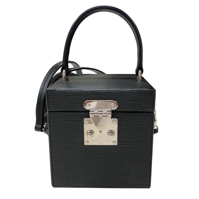 ルイ・ヴィトン LOUIS VUITTON ブリーカーボックス M52703 ノワール エピレザー レディース ショルダーバッグ