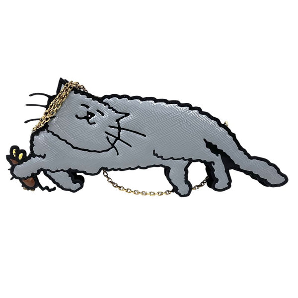 ルイ・ヴィトン LOUIS VUITTON ポシェット・フルキャット M53165 グレー エピ モノグラム レディース ショルダーバッグ