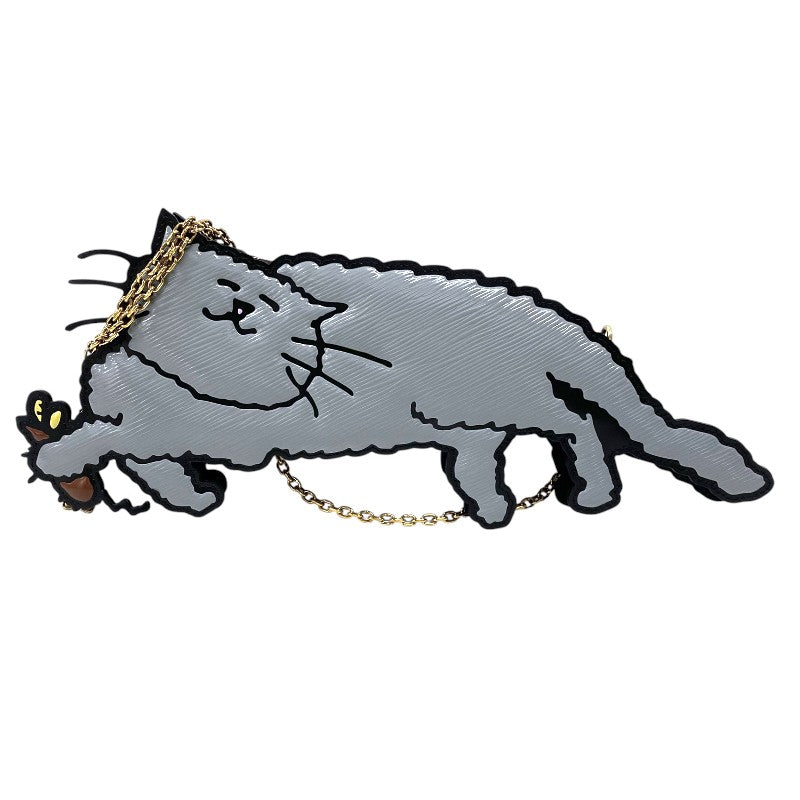 ルイ・ヴィトン LOUIS VUITTON ポシェット・フルキャット M53165 グレー エピ モノグラム レディース ショルダーバッグ