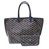ゴヤール GOYARD アンジュPM ネイビー ゴヤールディンキャンバス ユニセックス トートバッグ