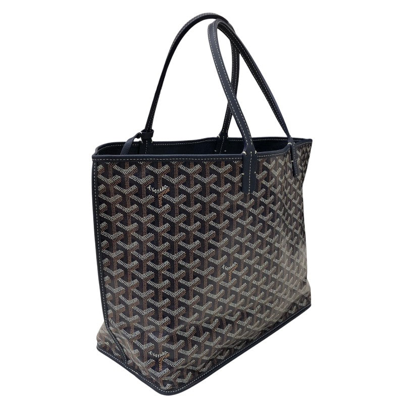 ゴヤール GOYARD アンジュPM ネイビー ゴヤールディンキャンバス ユニセックス トートバッグ