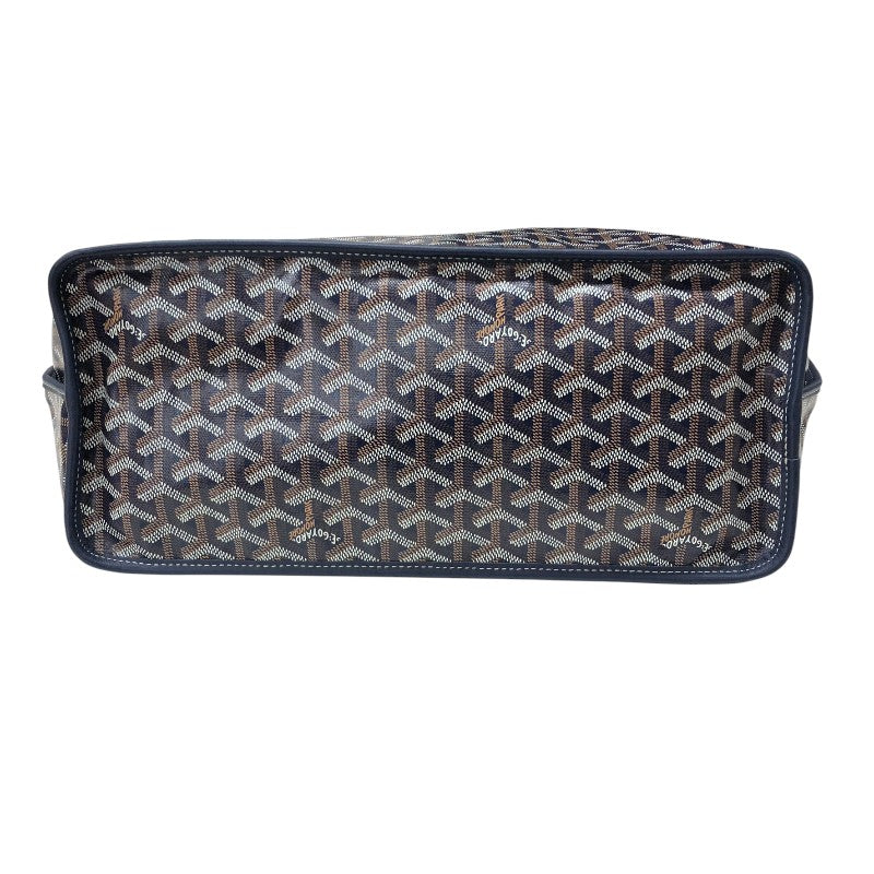 ゴヤール GOYARD アンジュPM ネイビー ゴヤールディンキャンバス ユニセックス トートバッグ