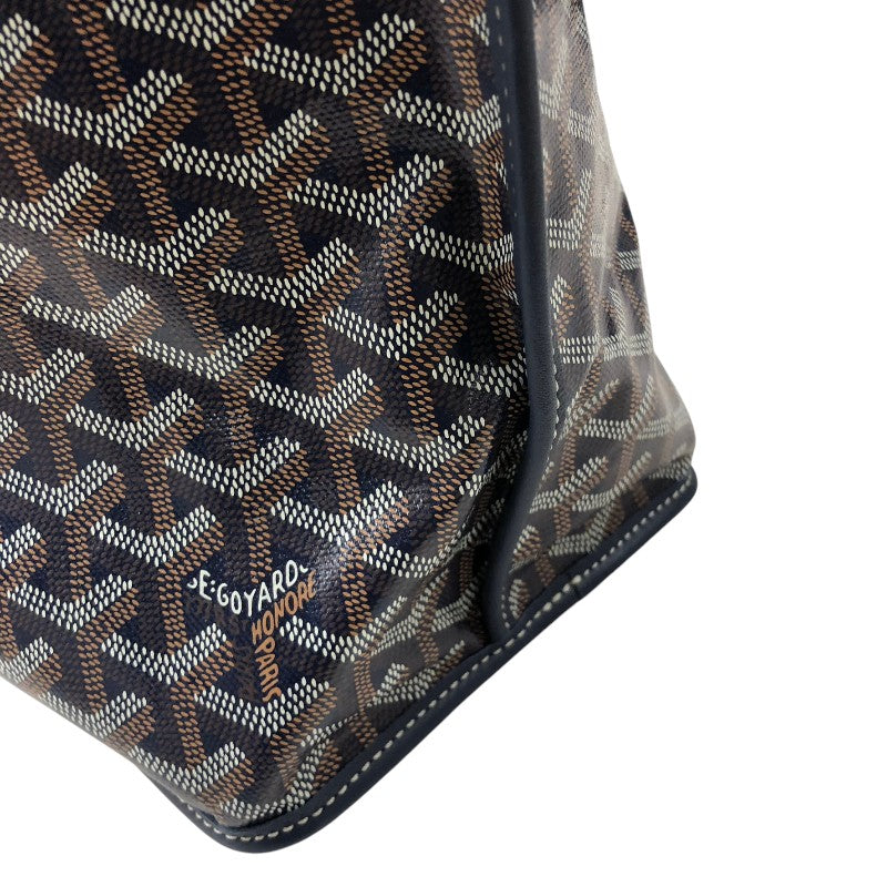 ゴヤール GOYARD アンジュPM ネイビー ゴヤールディンキャンバス ユニセックス トートバッグ