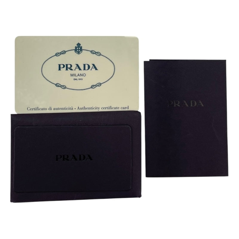 プラダ PRADA ウエストバッグ BM0012 ブラック ナイロン ユニセックス ウエストバッグ