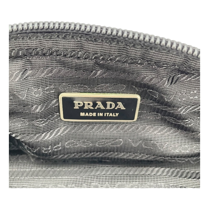 プラダ PRADA ウエストバッグ BM0012 ブラック ナイロン ユニセックス ウエストバッグ