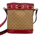 グッチ GUCCI ミニGGスプリーム ショルダーバッグ ドラえもんコラボ 647801 レッド GGスプリーム レディース ショルダーバッグ