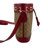 グッチ GUCCI ミニGGスプリーム ショルダーバッグ ドラえもんコラボ 647801 レッド GGスプリーム レディース ショルダーバッグ