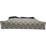 グッチ GUCCI GGスプリーム ショルダーバッグ 388924 ベージュ×ネイビー PVC レディース ショルダーバッグ