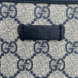 グッチ GUCCI GGスプリーム ショルダーバッグ 388924 ベージュ×ネイビー PVC レディース ショルダーバッグ
