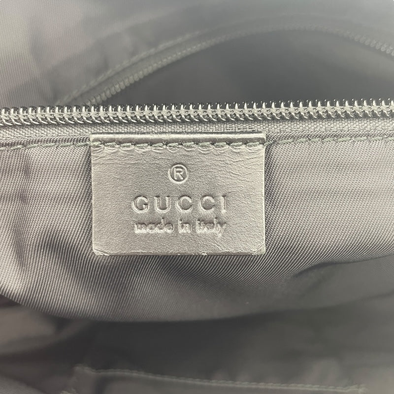 グッチ GUCCI シェリーラインショルダー 387111 ブラック ナイロン レディース ショルダーバッグ