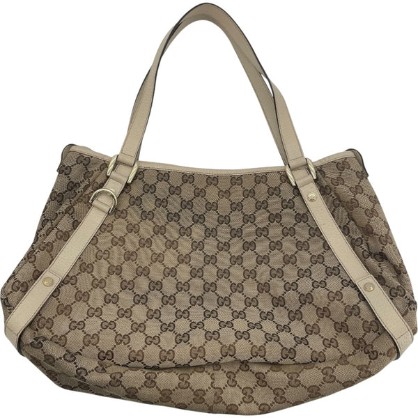 グッチ GUCCI アビー トート 130736 ベージュ GGキャンバス レディース トートバッグ