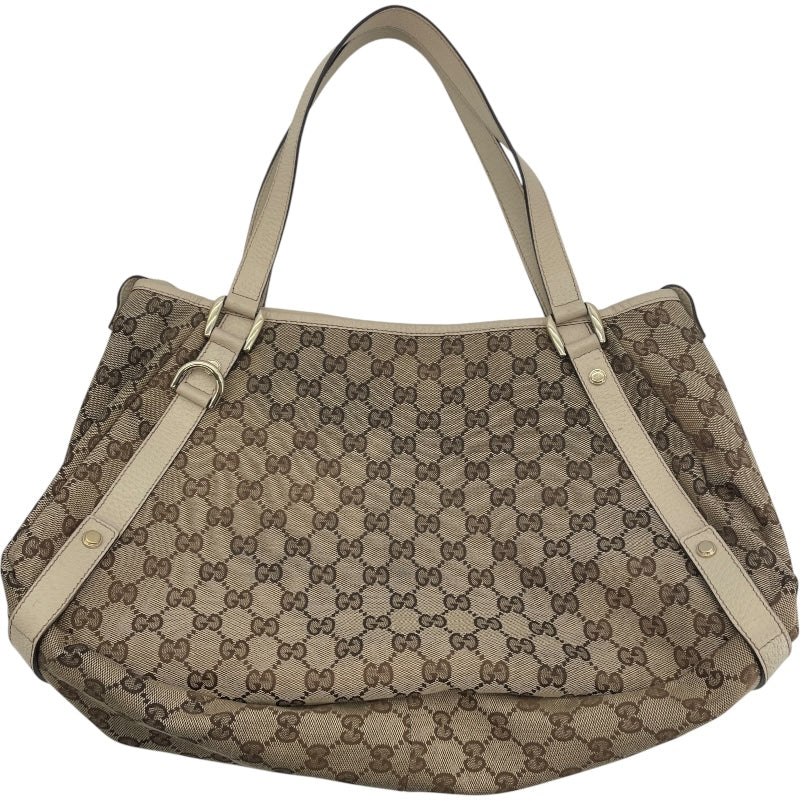 グッチ GUCCI アビー トート 130736 ベージュ GGキャンバス レディース トートバッグ