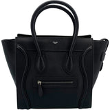 セリーヌ CELINE ラゲージ マイクロショッパー 167793 ブラック ドラムドカーフ レディース トートバッグ