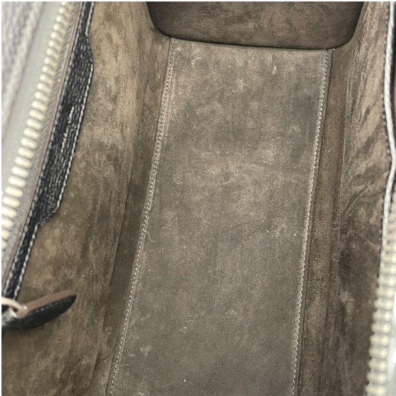 セリーヌ CELINE ラゲージ マイクロショッパー 167793 ブラック ドラムドカーフ レディース トートバッグ