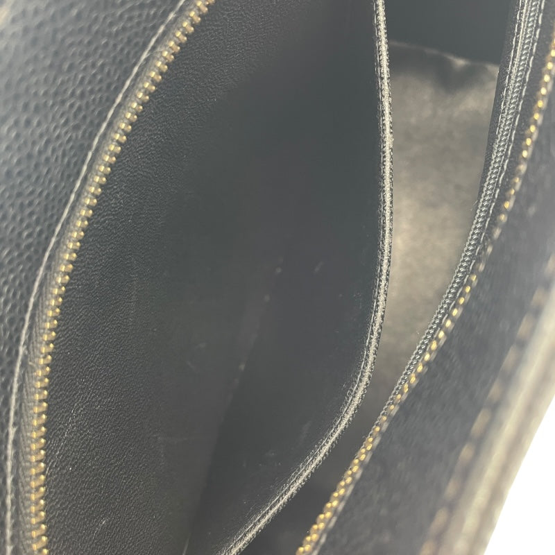 シャネル CHANEL 復刻トート A01804 9番台 ブラック キャビアスキン レディース ハンドバッグ