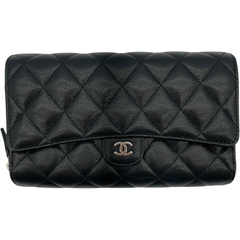 シャネル CHANEL マトラッセショルダーバッグ AP1744 ブラック キャビアスキン レディース ショルダーバッグ
