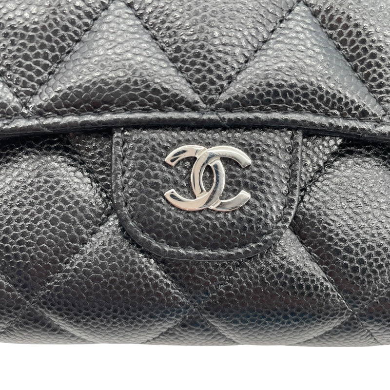 シャネル CHANEL マトラッセショルダーバッグ AP1744 ブラック キャビアスキン レディース ショルダーバッグ