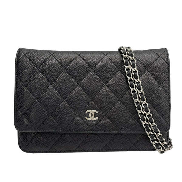 シャネル CHANEL マトラッセ チェーンウォレット A33814 21番台