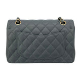 シャネル CHANEL マトラッセ23 A01113 26番台 グレー GD金具 キャビアスキン レディース ショルダーバッグ