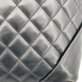 シャネル CHANEL カンボンライン トート ラージ A25169 9番台 ブラック SV金具 カーフ レディース トートバッグ