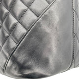 シャネル CHANEL カンボンライン トート ラージ A25169 9番台 ブラック SV金具 カーフ レディース トートバッグ