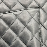 シャネル CHANEL カンボンライン トート ラージ A25169 9番台 ブラック SV金具 カーフ レディース トートバッグ