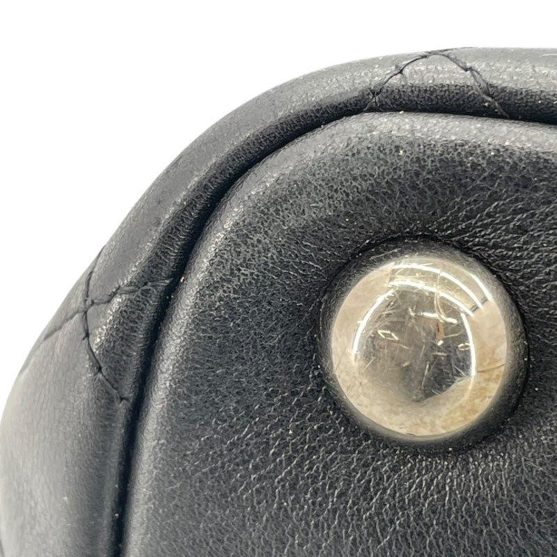 シャネル CHANEL カンボンライン トート ラージ A25169 9番台 ブラック SV金具 カーフ レディース トートバッグ