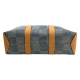 ルイ・ヴィトン LOUIS VUITTON ウィークエンド トートNM N40702 ブルー ダミエ・デニム メンズ ショルダーバッグ