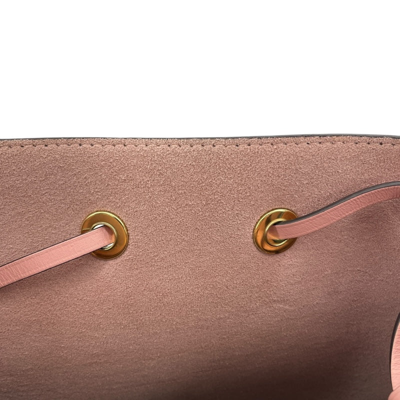 ルイ・ヴィトン LOUIS VUITTON ネオノエMM M44022 ブラウンxローズプードル モノグラムキャンバス レディース ショルダーバッグ