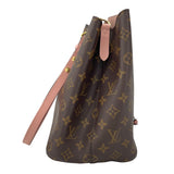 ルイ・ヴィトン LOUIS VUITTON ネオノエMM M44022 ブラウンxローズプードル モノグラムキャンバス レディース ショルダーバッグ