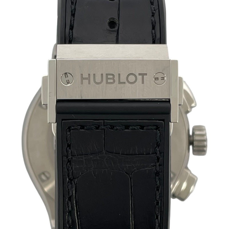 ウブロ HUBLOT クラシックフュージョン アエロ クロノグラフ チタニウム 525.NX.0170.LR スケルトン チタン 自動巻き メンズ 腕時計