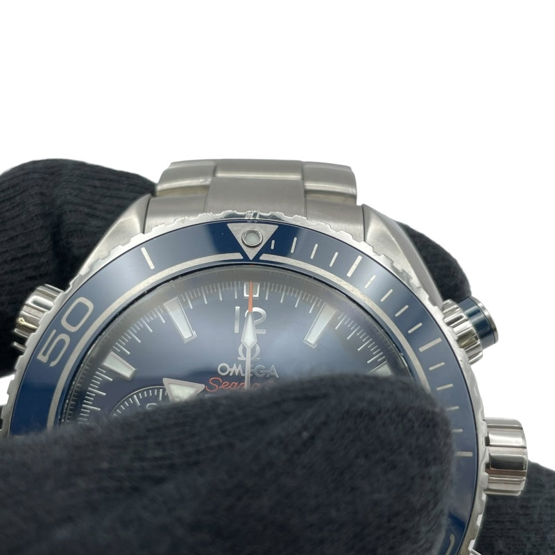 オメガ OMEGA シーマスタープラネットオーシャン600M コーアクシャル クロノメーター 232.90.46.51.03.001 ブルー チタン メンズ 腕時計