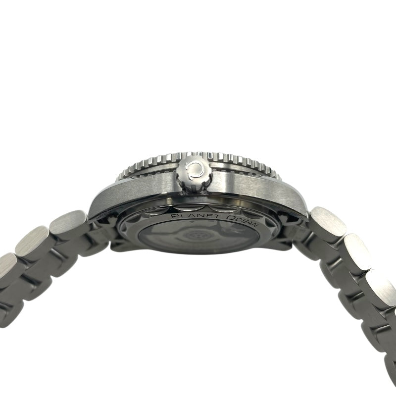 オメガ OMEGA シーマスター プラネットオーシャン コーアクシャル マスタークロノメーター 215.30.40.20.03.001 ブルー SS メンズ 腕時計