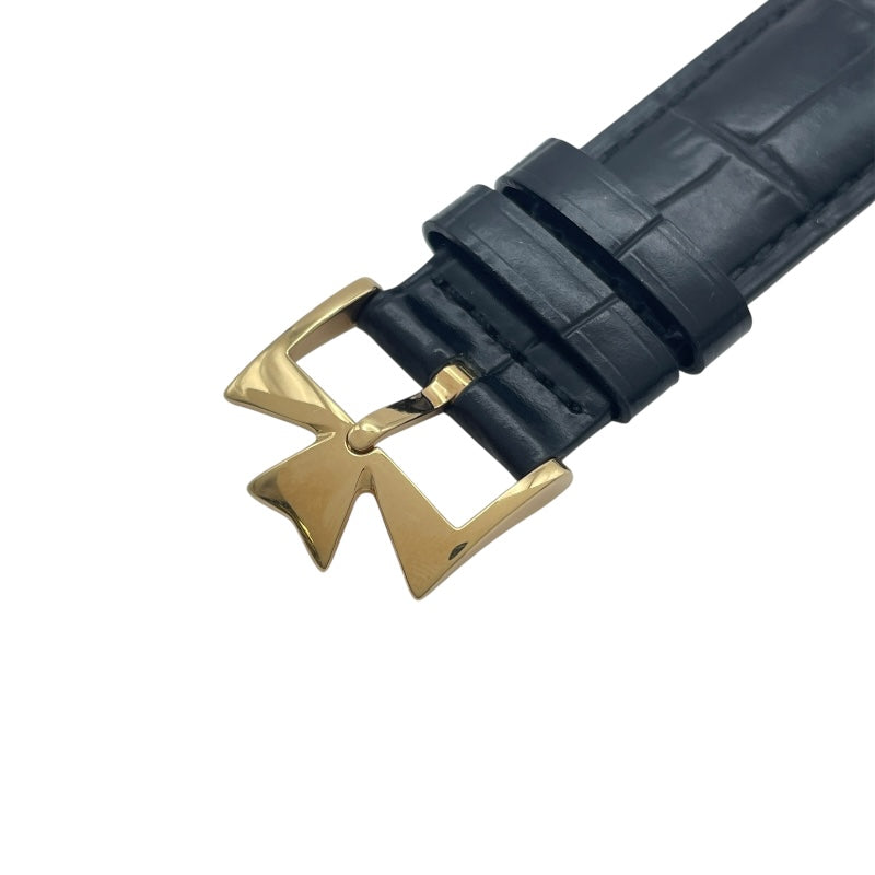 ヴァシュロン・コンスタンタン VACHERON CONSTANTIN パトリモニートラディショナル 87172/000J-9512 シルバー K18YG メンズ 腕時計