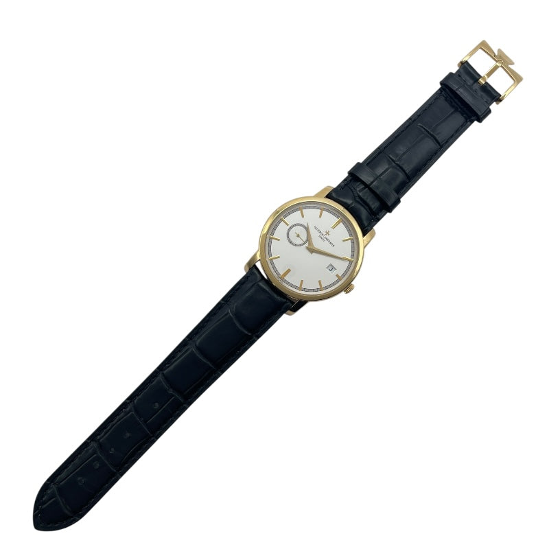 ヴァシュロン・コンスタンタン VACHERON CONSTANTIN パトリモニートラディショナル 87172/000J-9512 シルバー K18YG メンズ 腕時計